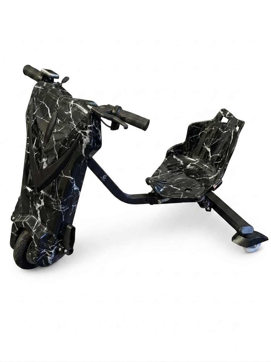 Triciclo Elétrico Drift 350w Bluetooth 3 Velocidades Único com Amortecedor