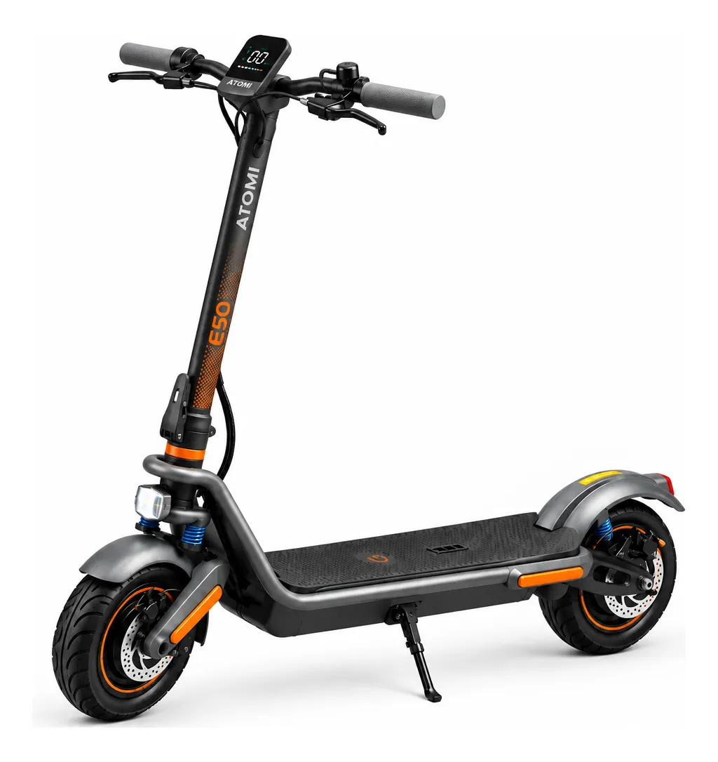 Seminovo Patinete Atomi 500w cinza