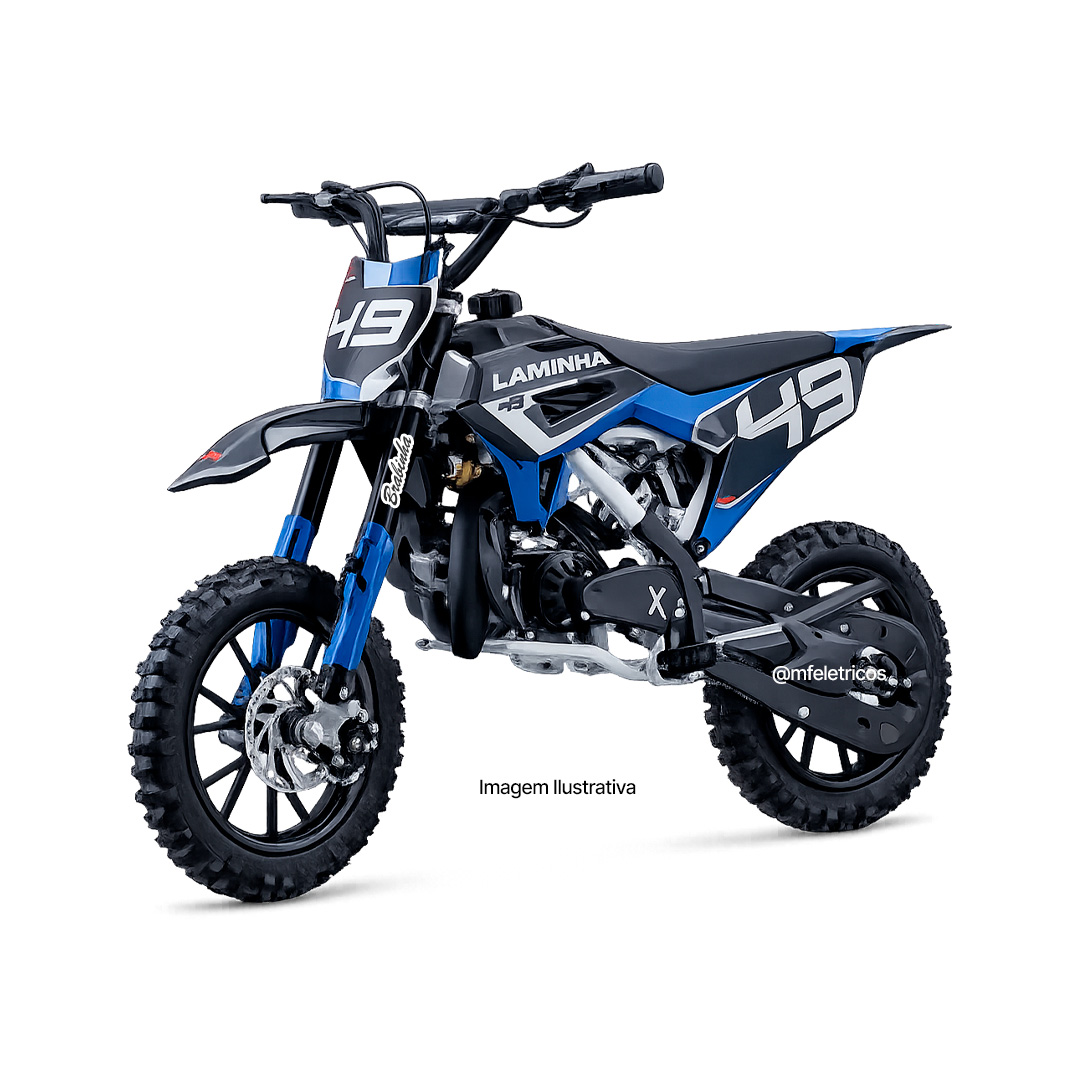 Mini moto Laminha 49 - partida elétrica