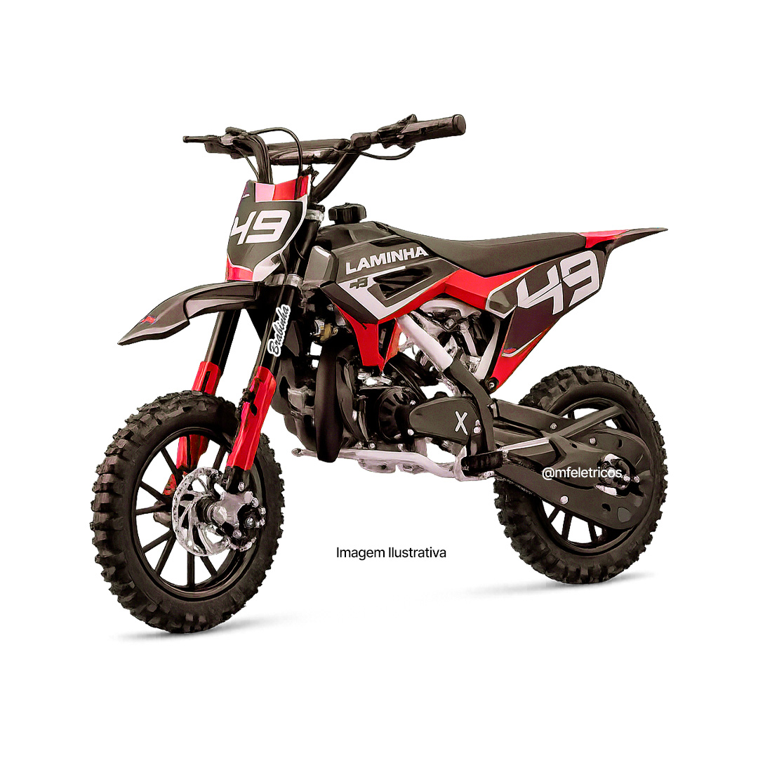 Mini moto Laminha 49 - partida elétrica