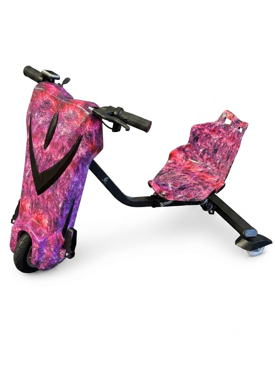 Triciclo Elétrico Drift 350w Bluetooth 3 Velocidades Único com Amortecedor