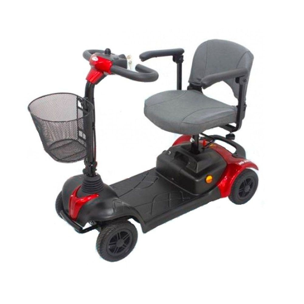 Seminovo quadriciclo PCD vermelho